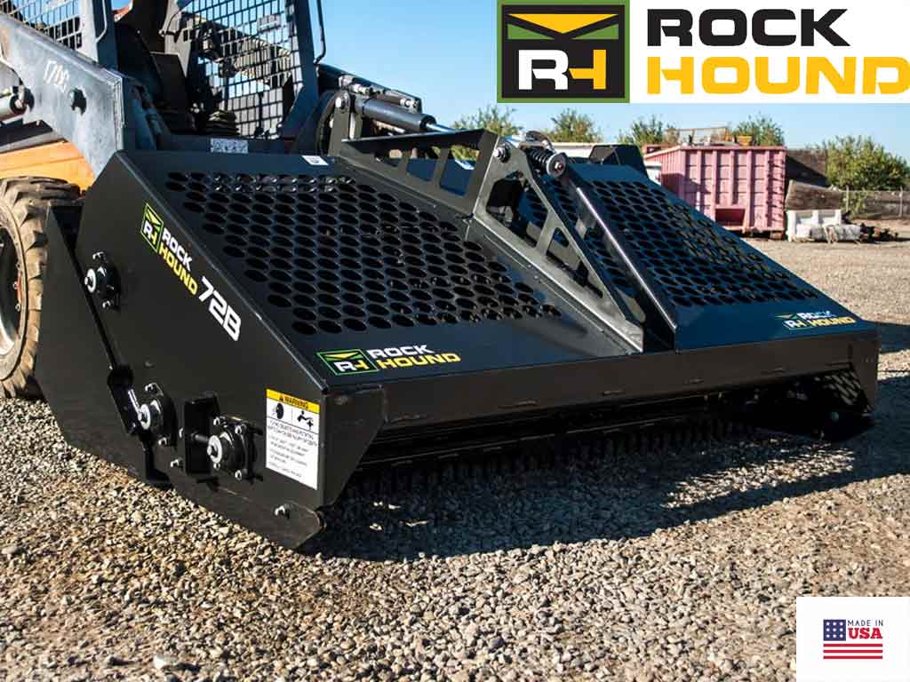 Valley Tool Mfg. RockHound Landscape Rake - Langefels Equipment Co LLC